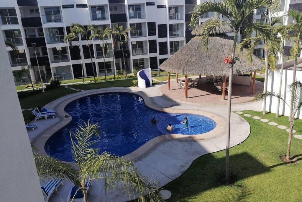 Departamento De Lujo En Manzanillo, Planta Baja Frente A La Alberca Apartment Екстериор снимка