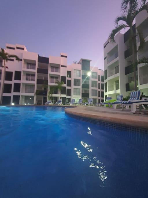Departamento De Lujo En Manzanillo, Planta Baja Frente A La Alberca Apartment Екстериор снимка